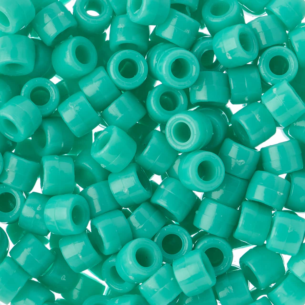 John Bead 6mm Opaque Plastic Mini Pony Beads, 1,000ct.